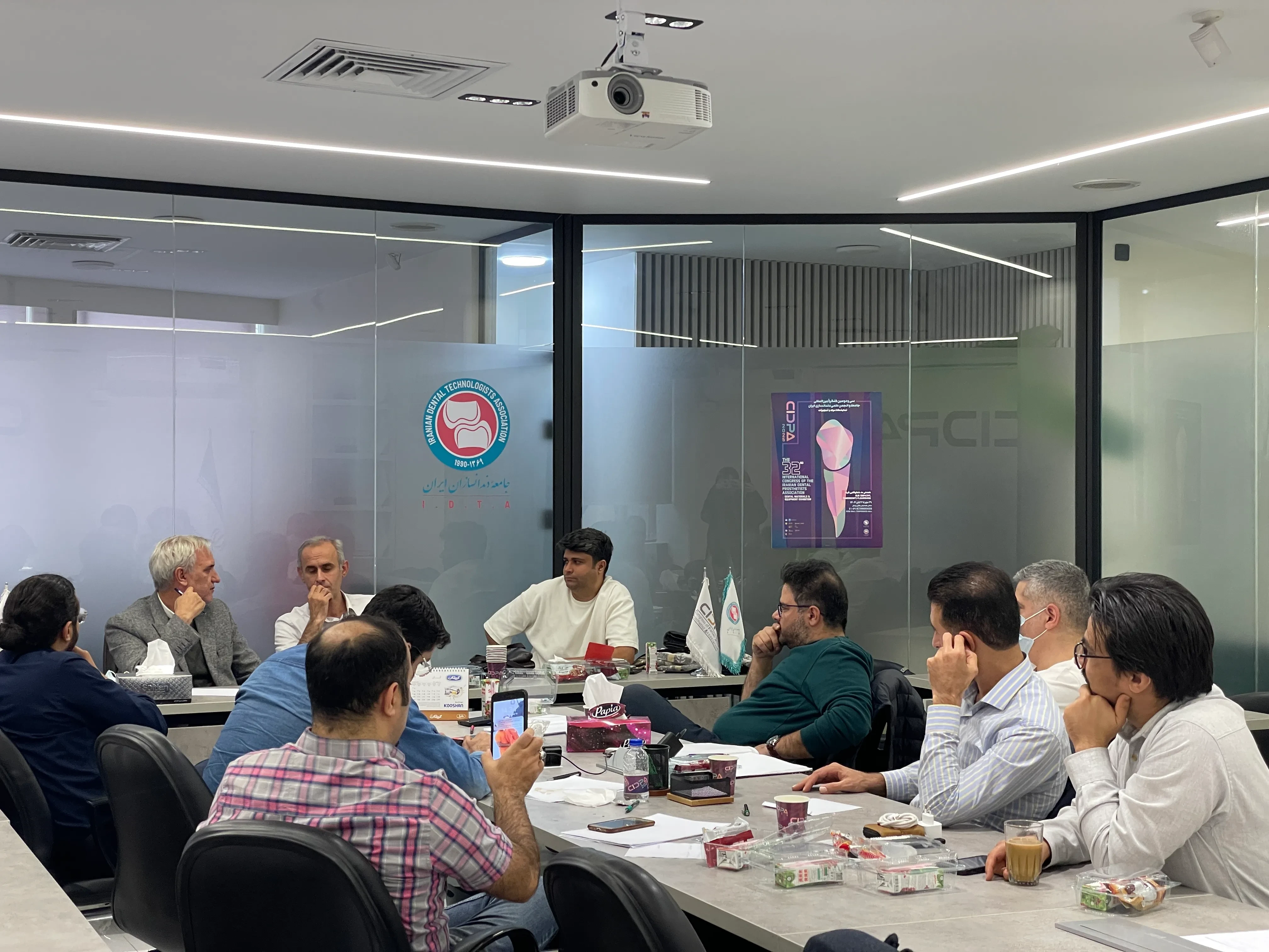 برگزاری صد و چهل‌وپنجمین جلسه هیأت‌مدیره جامعه دندانسازان ایران